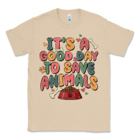 Mushroom it's a good day to save animals Classic Tee - MaliasSmallBusiness