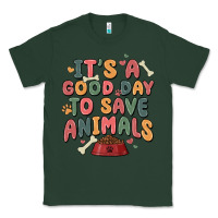 Sports Green it's a good day to save animals Classic Tee - MaliasSmallBusiness