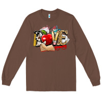 Chestnut teacher school love Long Sleeve Tee - NancyCooperArtShop