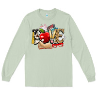 Matcha teacher school love Long Sleeve Tee - NancyCooperArtShop