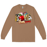 Toasted Coconut teacher school love Long Sleeve Tee - NancyCooperArtShop