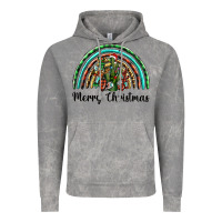 Cloud Rock merry christmas cactus rainbow Vintage Hoodie - BarkalooDesign