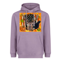 Lavender crow and deer hunting fall camouflage Heavyweight Hoodie - TumblerDesignByShophia