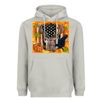 Moon Dust crow and deer hunting fall camouflage Heavyweight Hoodie - TumblerDesignByShophia