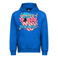 Cobalt Memorial Day honor and remember Urban Hoodie - FaDigitalArtStudio