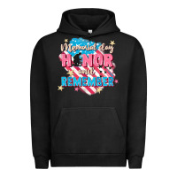Pigment Black Memorial Day honor and remember Urban Hoodie - FaDigitalArtStudio
