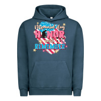 Pigment Midnight Navy Memorial Day honor and remember Urban Hoodie - FaDigitalArtStudio