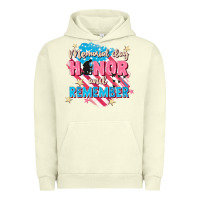 Pigment Pistachio Memorial Day honor and remember Urban Hoodie - FaDigitalArtStudio