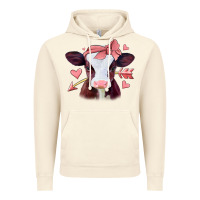 Vintage Artic valentines day baby calf Vintage Hoodie - Jasminsmagicworld