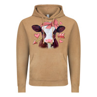 Vintage Camel valentines day baby calf Vintage Hoodie - Jasminsmagicworld