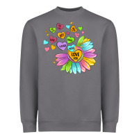 Storm sunflower love hugs Heavyweight Sweatshirt - MaliasSmallBusiness