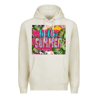 Hello Summer With Cowhide Premium Hoodie | Teevron