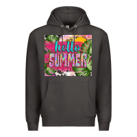 Smoke hello summer with cowhide Premium Hoodie - TumblerDesignByShophia