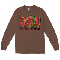 Chestnut joy to the world Long Sleeve Tee - MaliasSmallBusiness