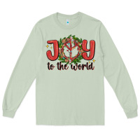 Matcha joy to the world Long Sleeve Tee - MaliasSmallBusiness
