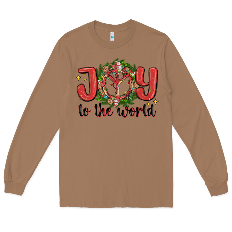 Joy To The World Long Sleeve Tee by MaliasSmallBusiness | Teevron