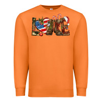 Carrot Army christmas love 4th Of July Premium Sweatshirt - HowdyJamesFarm