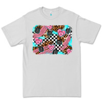Dove Grey race day background Premium Tee - AdoDesignShop