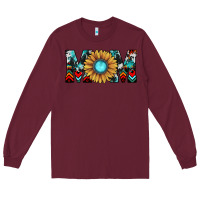 Burgundy mom Long Sleeve Tee - JahusDesignShop