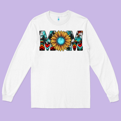 Mom Long Sleeve Tee Designed By Jahusdesignshop