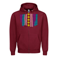 Burgundy Western Farm Life Sunflower Brush Strokes Zipper Hoodie - Bettercallsaul