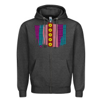 Charcoal Heather Western Farm Life Sunflower Brush Strokes Zipper Hoodie - Bettercallsaul
