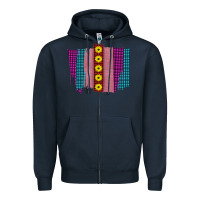 Navy Western Farm Life Sunflower Brush Strokes Zipper Hoodie - Bettercallsaul