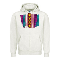 Oatmeal Heather Western Farm Life Sunflower Brush Strokes Zipper Hoodie - Bettercallsaul