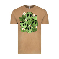Vintage Camel st. patrick's day green smile Vintage Tee - MaliasSmallBusiness