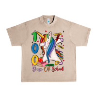 French Oak 100 days of school Urban Heavy Tee - MaliasSmallBusiness