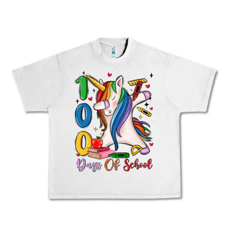 100 Days Of School Urban Heavy Tee by MaliasSmallBusiness | Teevron