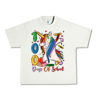 Pistachio 100 days of school Urban Heavy Tee - MaliasSmallBusiness