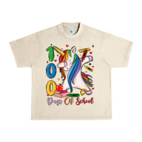 Sandshell 100 days of school Urban Heavy Tee - MaliasSmallBusiness