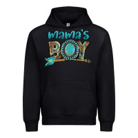 Black Mama's boy Mother's Day Urban Hoodie - FaDigitalArtStudio