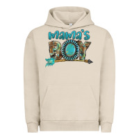 Pigment French Oak Mama's boy Mother's Day Urban Hoodie - FaDigitalArtStudio