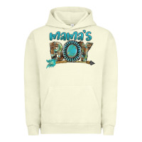 Pigment Pistachio Mama's boy Mother's Day Urban Hoodie - FaDigitalArtStudio
