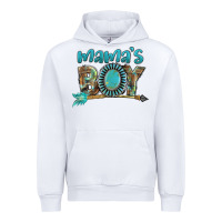 White Mama's boy Mother's Day Urban Hoodie - FaDigitalArtStudio