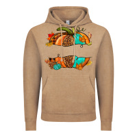 Vintage Coffee custom pumpkin name Vintage Hoodie - NancyCooperArtShop