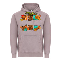 Vintage Zinc custom pumpkin name Vintage Hoodie - NancyCooperArtShop