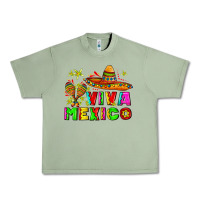 Oil Green viva mexico Urban Heavy Tee - AdoDesignShop