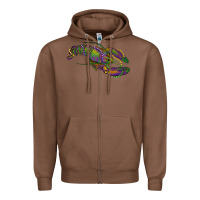 Chestnut mardi gras lobster Zipper Hoodie - RanaPortraitStore