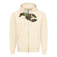 Sandshell mardi gras lobster Zipper Hoodie - RanaPortraitStore