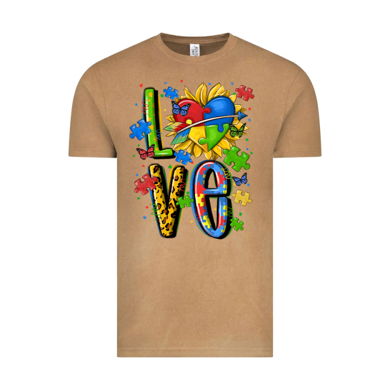 Autism Love Vintage Tee by MaliasSmallBusiness | Teevron