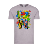 Vintage Zinc autism love Vintage Tee - MaliasSmallBusiness