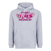 Heather Grey Be mine sweet Valentine's Day Heavyweight Hoodie - HowdyJamesFarm