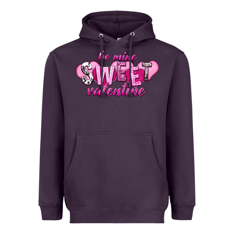 Be Mine Sweet Valentine's Day Heavyweight Hoodie by HowdyJamesFarm | Teevron