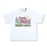 White some bunnys needs vodka Urban Heavy Tee - MaliasSmallBusiness