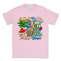Bubblegum Pink summer time Classic Tee - CowhideDigitalArt