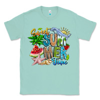 Seafoam summer time Classic Tee - CowhideDigitalArt