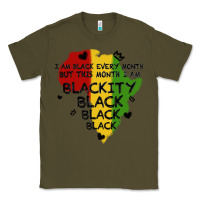 Army Green black black blackity Classic Tee - MaliasSmallBusiness